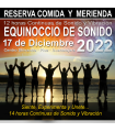Reserva Comida y Merienda · Utara Maratón de Sonido