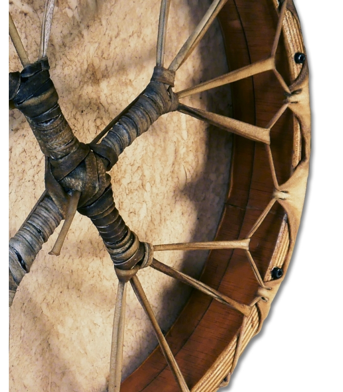 Tambor Chamánico | Natural Regulable |48 - 49 cms aprox.