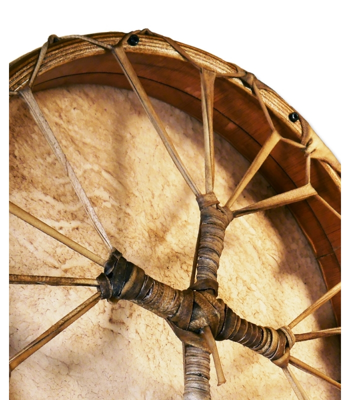 Tambor Chamánico | Natural Regulable |48 - 49 cms aprox.