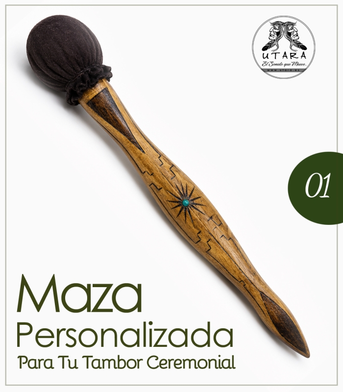 Mazas Personalizadas Para tu Tambor Chamanico