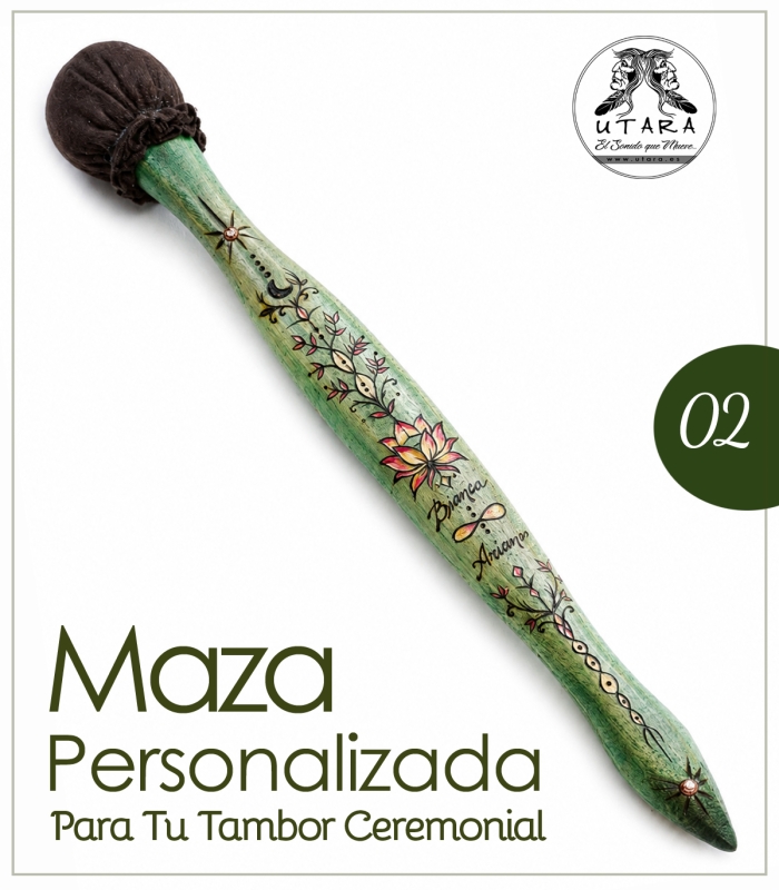 Mazas Personalizadas Para tu Tambor Chamanico