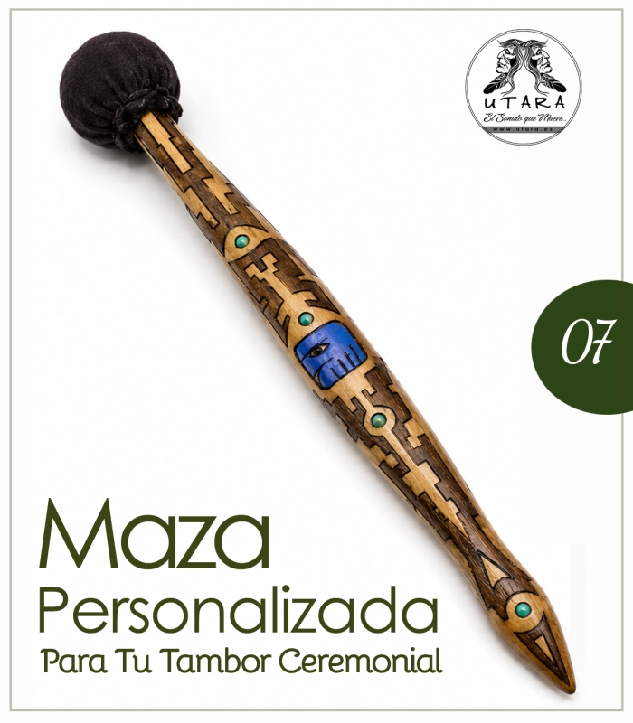 Mazas Personalizadas Para tu Tambor Chamanico